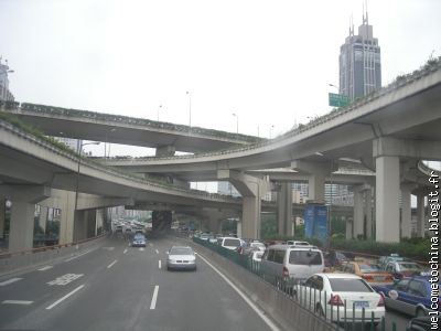 Le centre de Shanghai, croisement de la route est-ouest et nord-sud